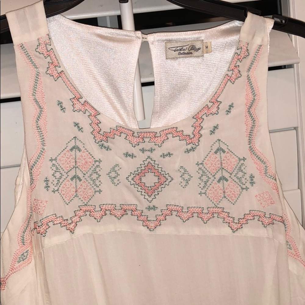 Tasha Polizzi Ecru Shortie dress